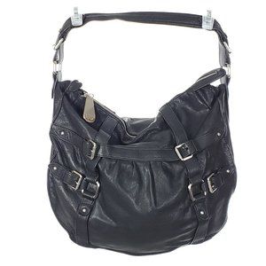 VINCE CAMUTO Large Leather Tote Bag Shoulder Black